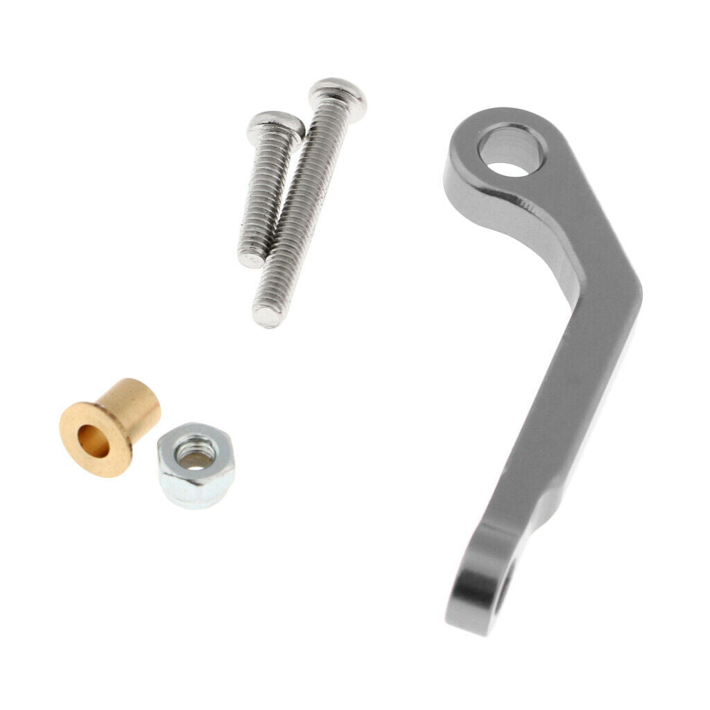Set of 2 Servo Traction Rod Metal Spare Parts for 1:16 RC Car WPL Q63 Q64 Q65