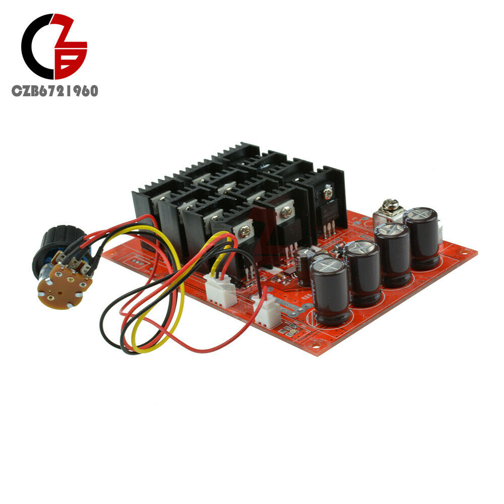 60A 3000W Motor Speed Fan Control PWM HHO RC Controller DC 10-50V 12V 24V 48V