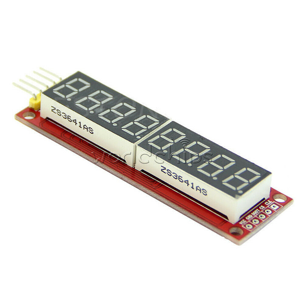 MAX7219 Red 5V 8-Digit Digital Tube LED Display SPI Control Module for Arduino