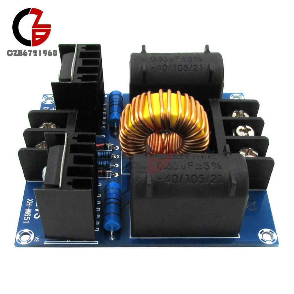 12V-30V DC ZVS Tesla Coil Marx Generator High Voltage Power Supply 20A 1000W