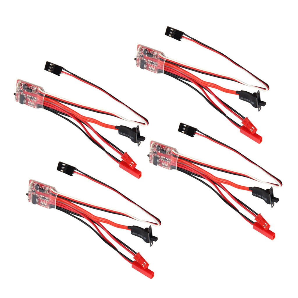 4 Piece Brushed ESC for RC Crawler Truck Car Parts Accessories without Brake