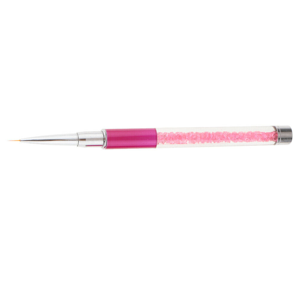 Mermaid Tail Tips UV Gel Polish Nail Art Drawing Painting Pen Brush Rose