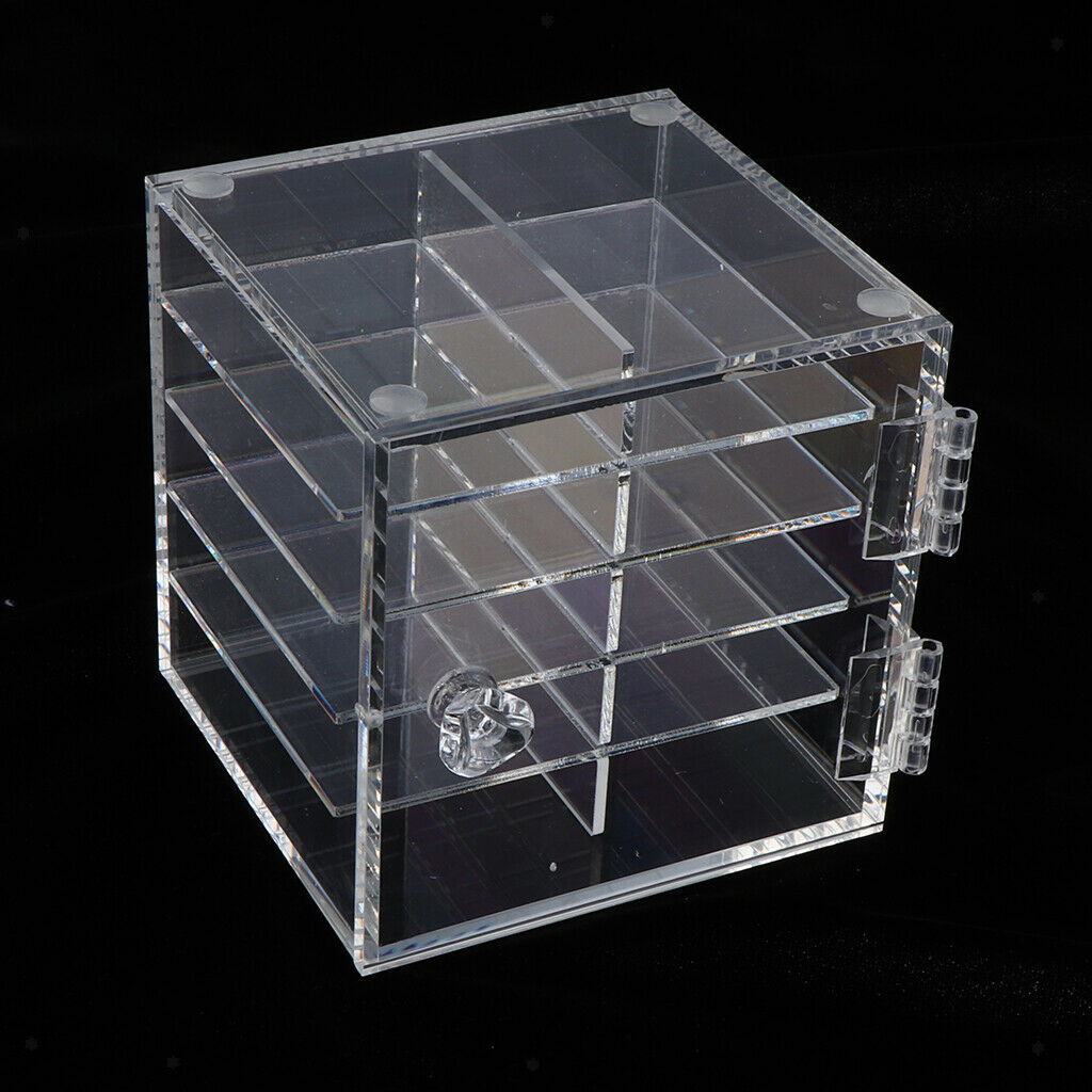 10 layer eyelash extensions organizer box for crystal glass glue