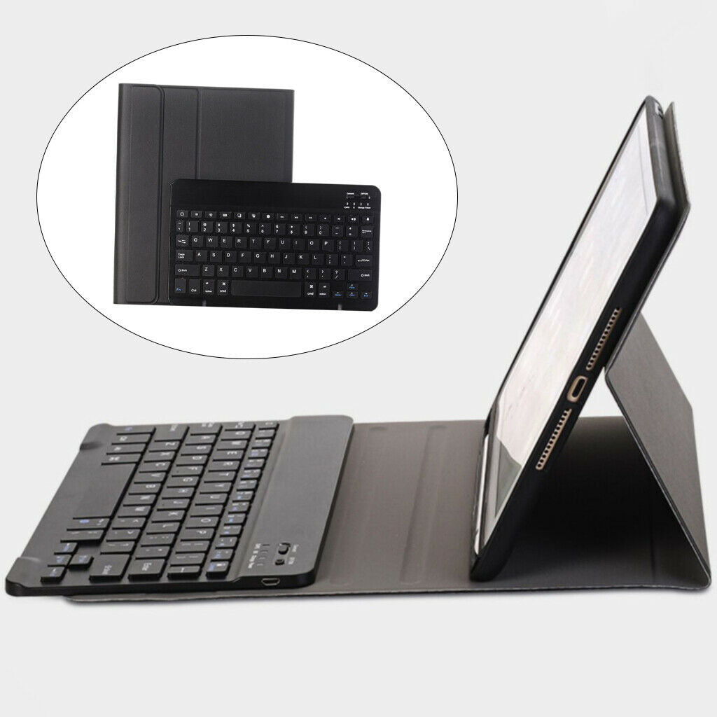 Keyboard Case w/Detachable Keyboard Smart Cover for iPad 10.2 Inch 7th 8th