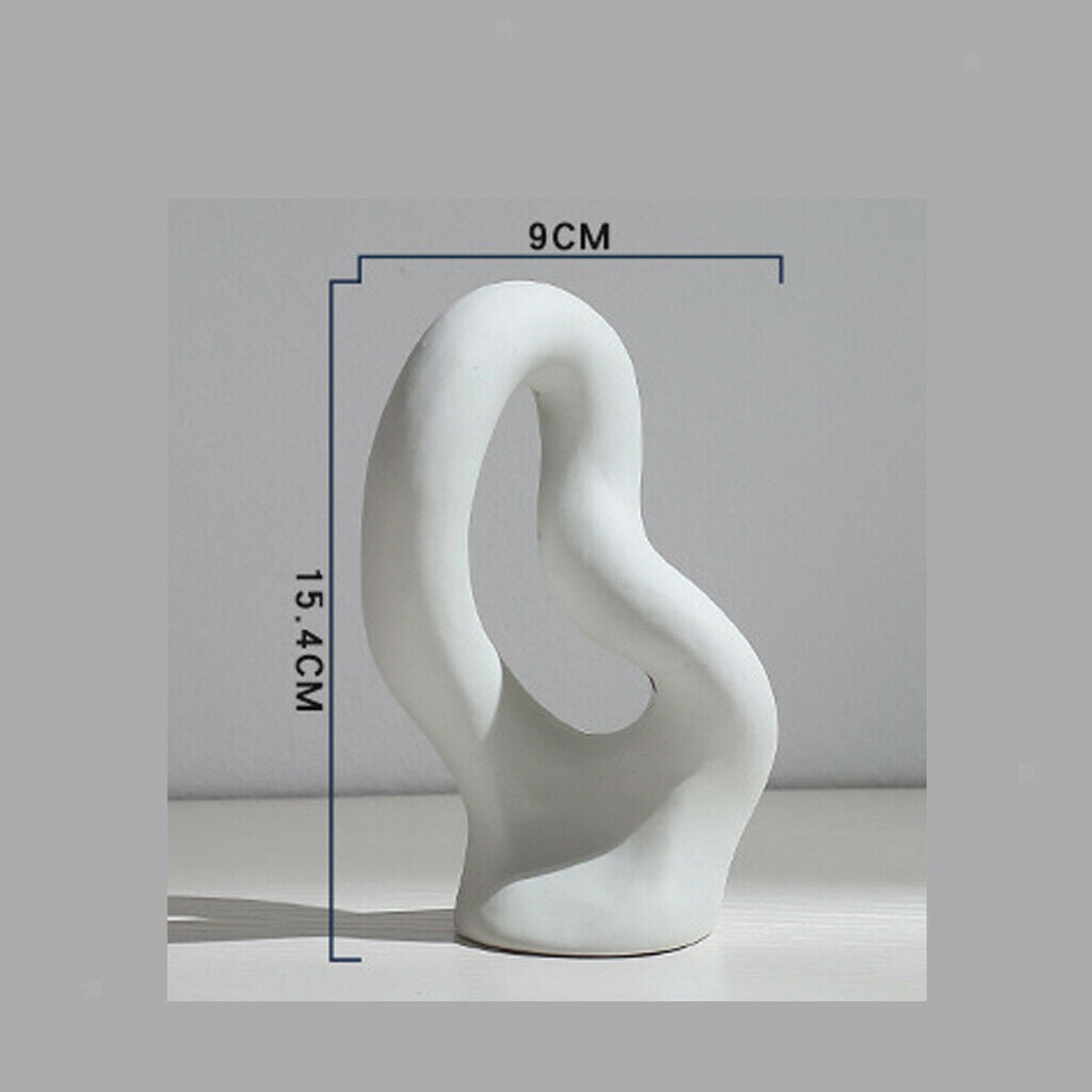 2 Pieces Elegant Ceramic Vase Easiest Decorative Studio Bookshelf