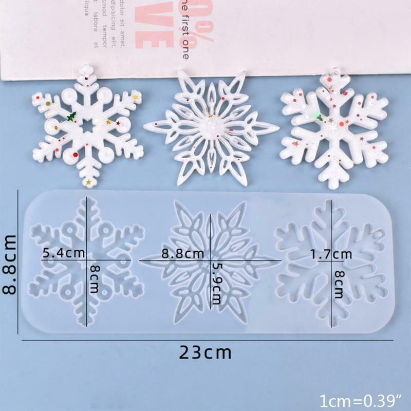 Snowflake Listing Silicone Mold Beauty Molds for Home Decoration Jewelry Tool