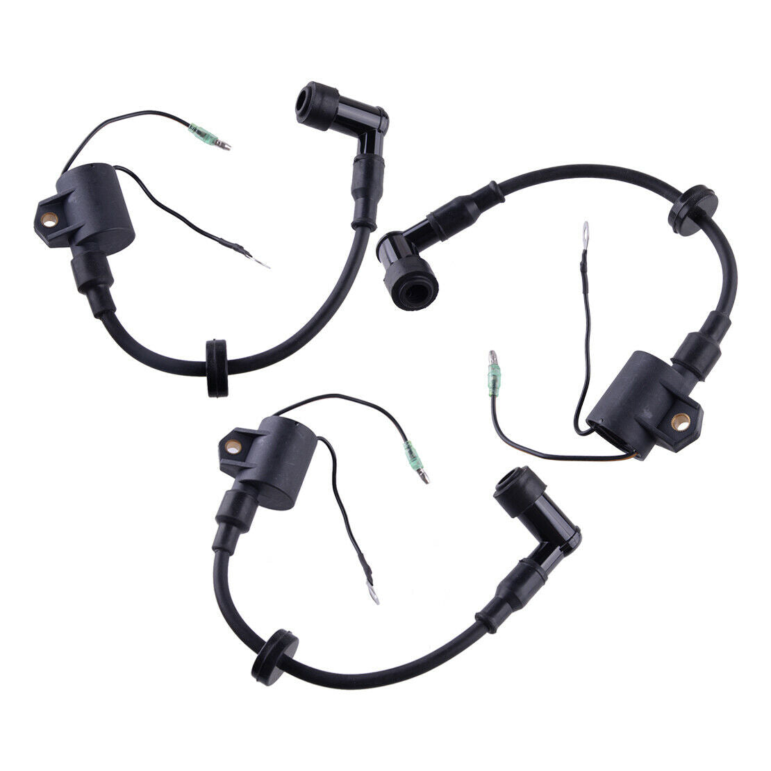 3x Ignition Coil fit for Yamaha 40HP 50HP 2-Strok 3 Cylinder Outboard Motor Part