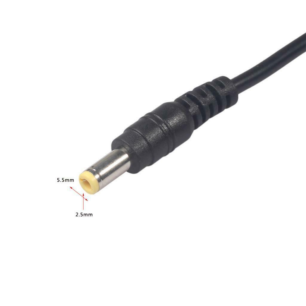 Type-C Male to 5.5mmx2.5mm Plug PD Charging Cable Charger Adapter