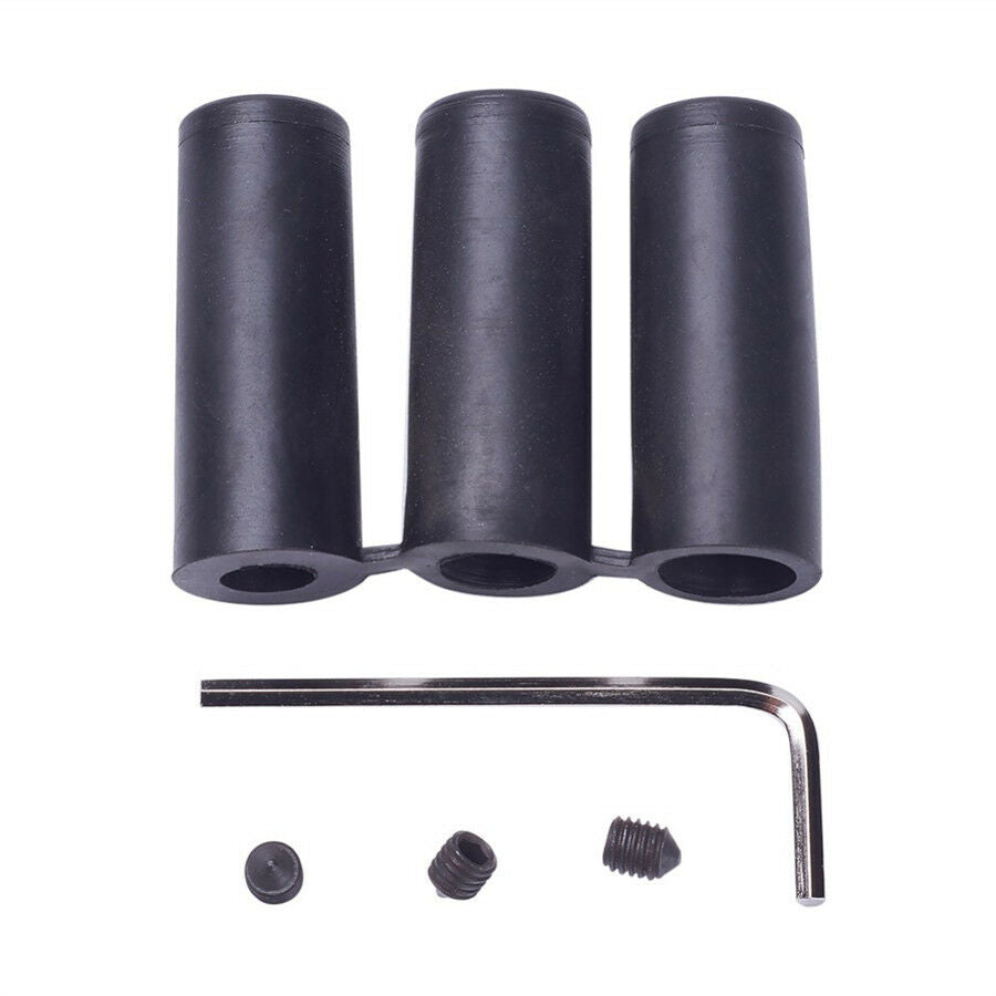 Black and Red Thread 5 Speed Manual Car Gear Shift Knob Metal Gear Head