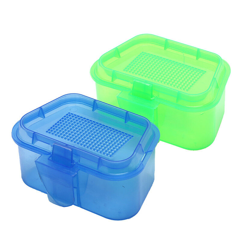 1X breathable plastic fishing bait storage accessories container color ra.l8