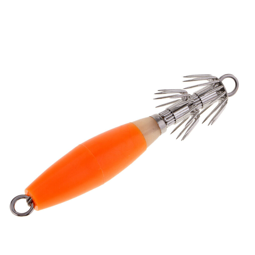 20pcs Squid Jig Hook Octopus Hooks Saltwater Fishing Lures Artificial Baits