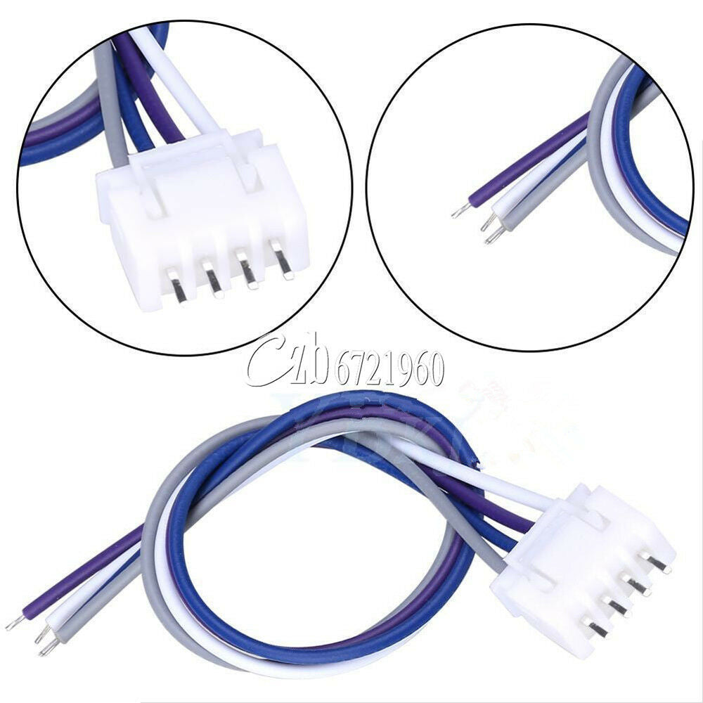 2PCS 4Pin S1P Balance Silicon Charge Cable Wire JST Adapter Connector Plug 150mm