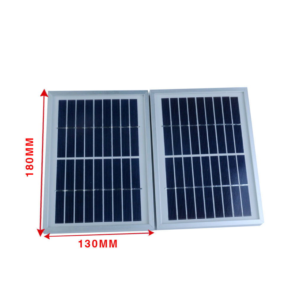 uxcell 180mmx130mmx17mm 2 Watts 9 Volts Polycrystalline Solar Panel Module