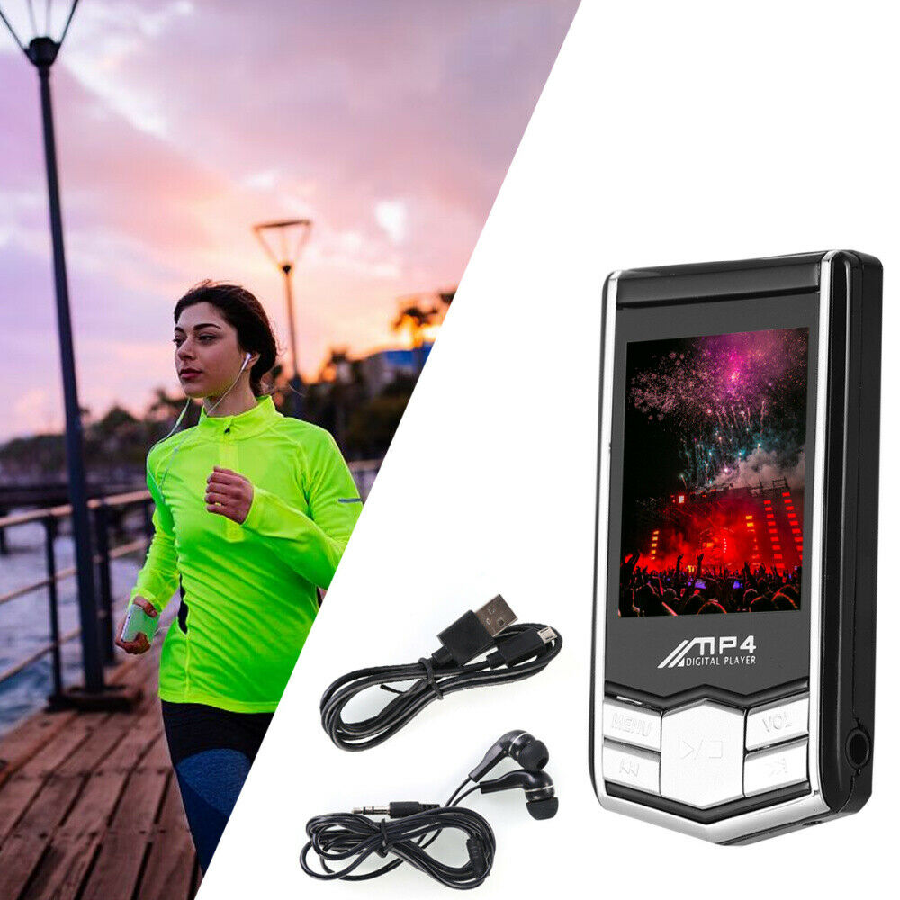 32GB MP4 Music Media Player LCD Screen FM Radio Digital Video Player Ultrathin
