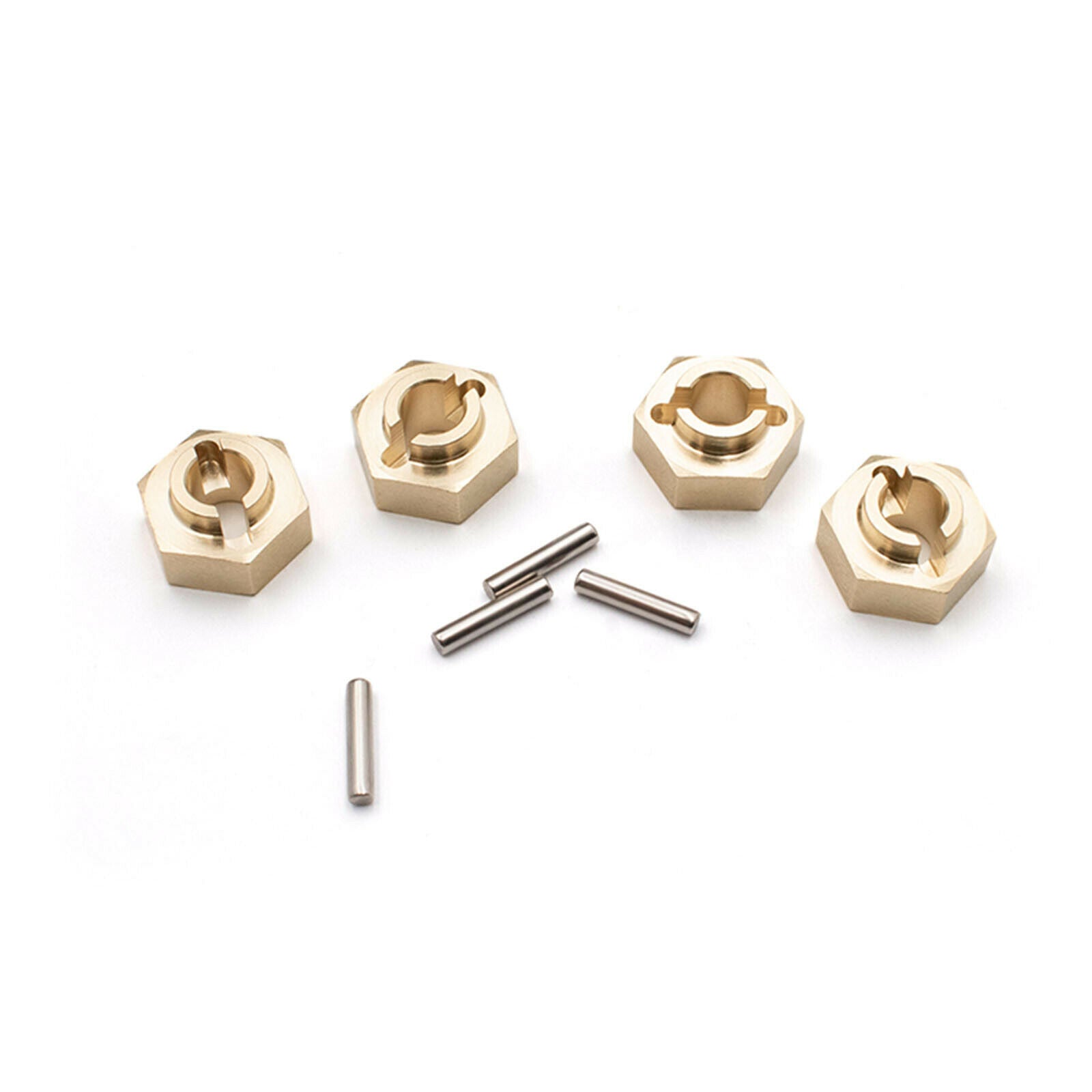 For Axial Capra UTB Metal Brass 12mm Hex Screw Shaft Hex Adapter