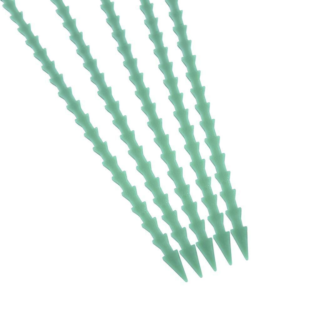 50*/Set Gardening Vine Climbing Cable Tie Lines Grape Flower Plant Support Green