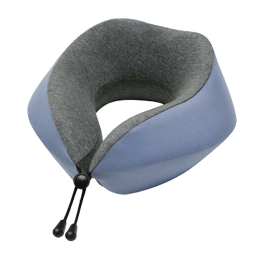 Memory Foam U shaped Travel Pillow Neck Support Head Rest for Car Airplane Sleep
