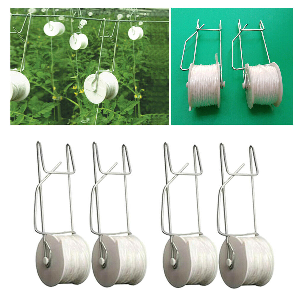 4Pack Garden Planting Tomato Hooks Vegetable Clips For Planting Cucumber