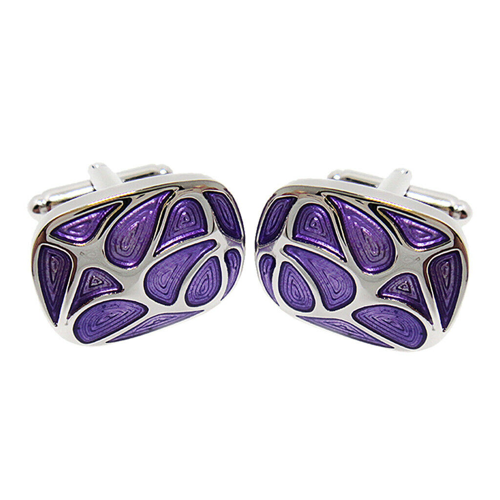 Mens Brass Wedding Party Shirt Cufflinks Fingerprint Novelty Cuff Links Gift