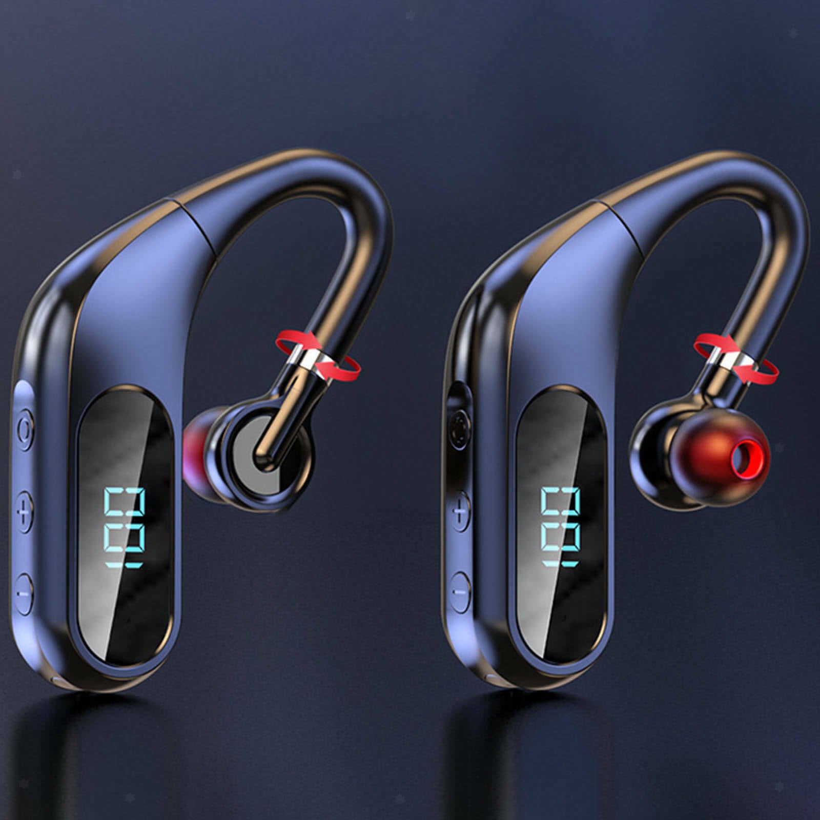 Wireless bluetooth headset earbuds that make business easy