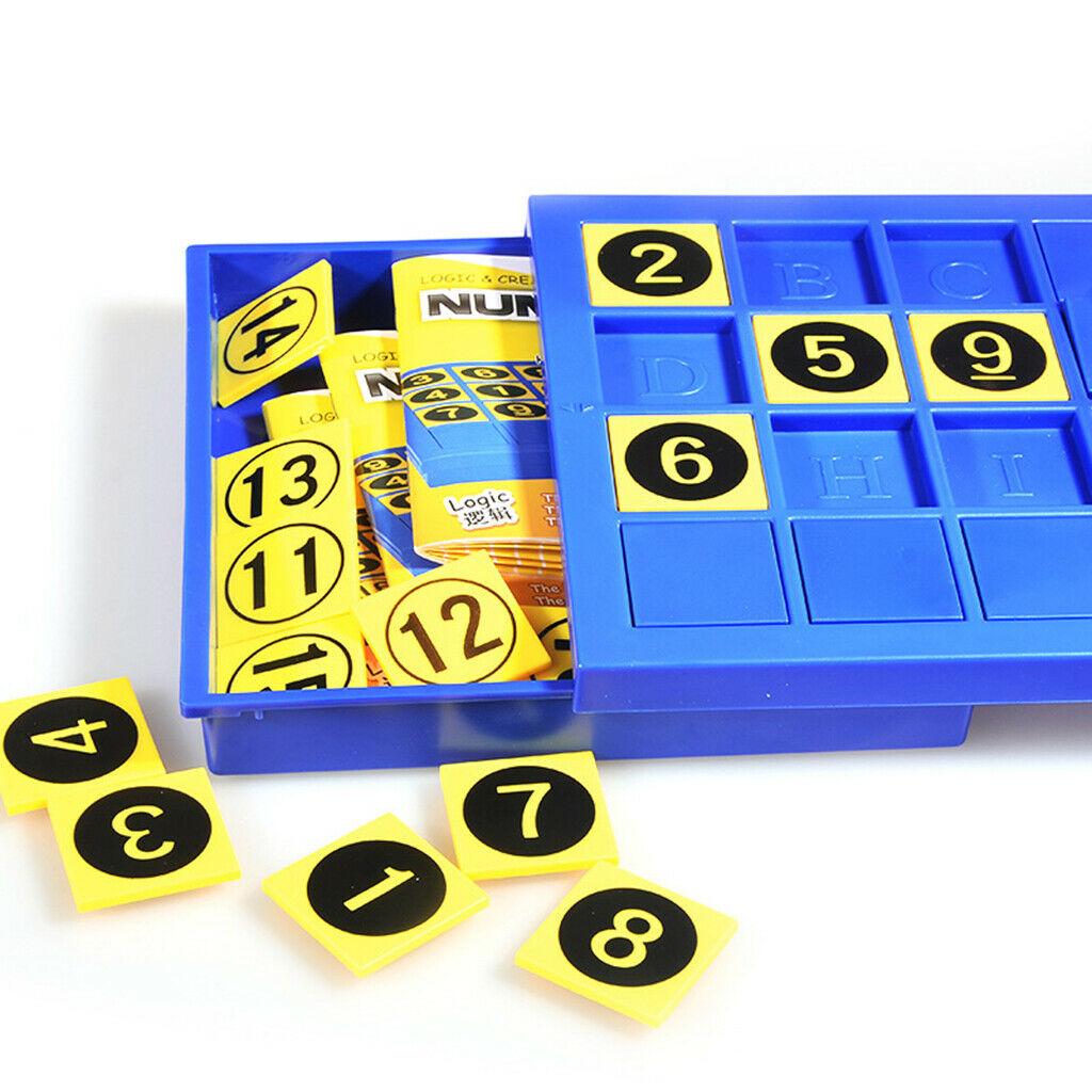 16 Pack Sudoku Board Game Digital Math Block Brain Teasers Kids Educational