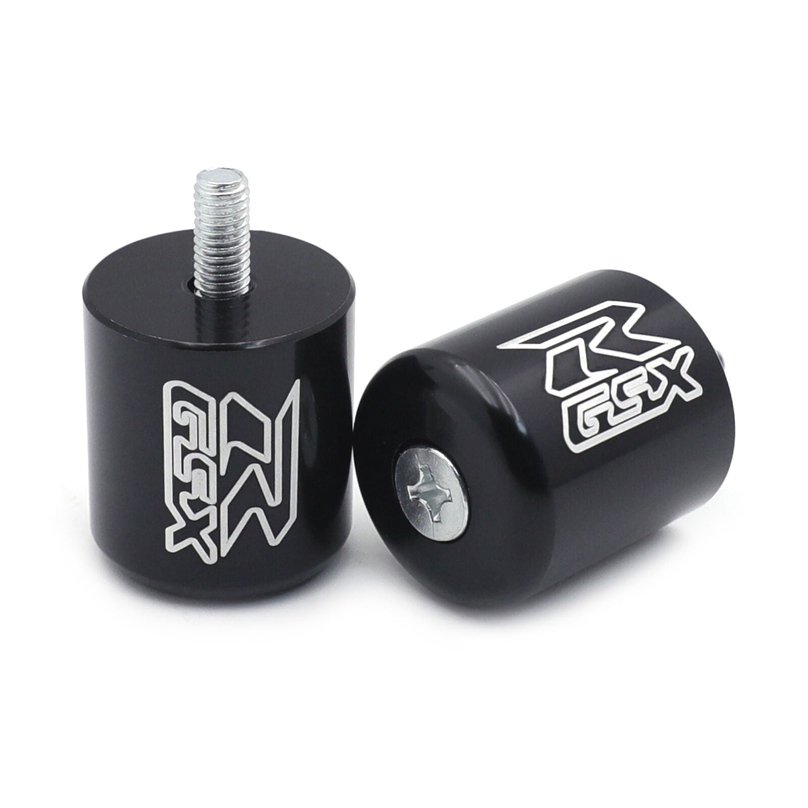 Hand Bar Ends for SUZUKI GSXR 600 750 1000 1100 GSXR1300R Hayabusa SV1000S Black