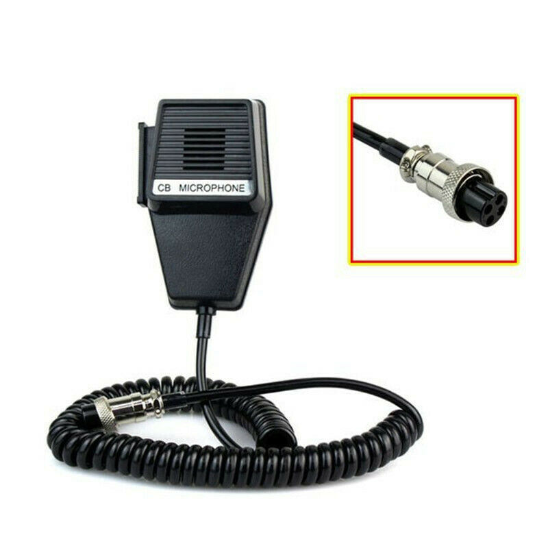 Workman CM4 CB Radio Speaker Mic Microphone 4 Pin Cobra / Uniden for Cobra PR350
