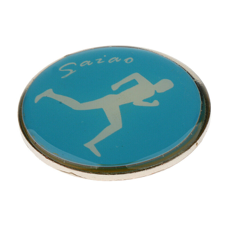 Portable Mini Football Soccer Referee  Toss Coin Disc 3.5cm Diameter