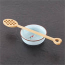 Natural Wood Hollow Out Honey Spoon Honey Dipper Love Shaped