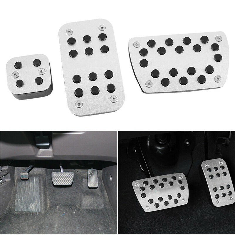3PCS/Set Car Foot Pedal Pad Cover Brake Clutch Anti-skid fit For Odyssey 2015-19