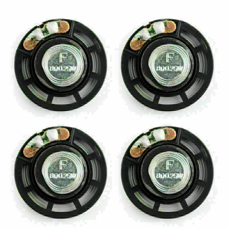 4Pc 29mm 8 ohm 8R 0.25W Woofer Speaker Small Trumpet Loudspeaker Magnet Horn CN
