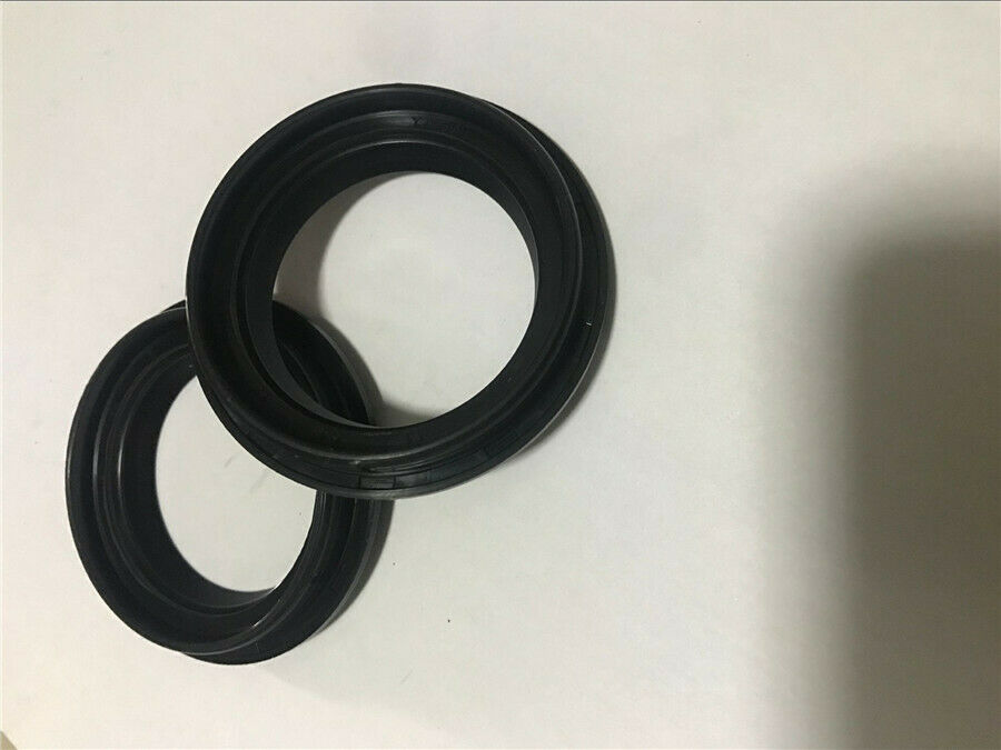 2 Pcs Oil Seal & 2 Pcs Dust-proof Seal For Motorcycle Front Fork Damper 41x54x11