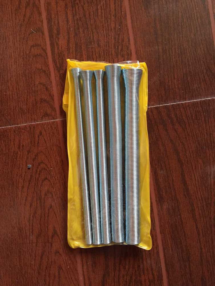 5PCS Zinc Plated Steel Wire Spring Tube Bender Kits