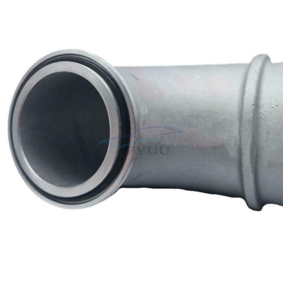 Aluminum 90Â° Air Intake Elbow Pipe & Clamp Set for Cummins Holset HX35 HX40 6BTA
