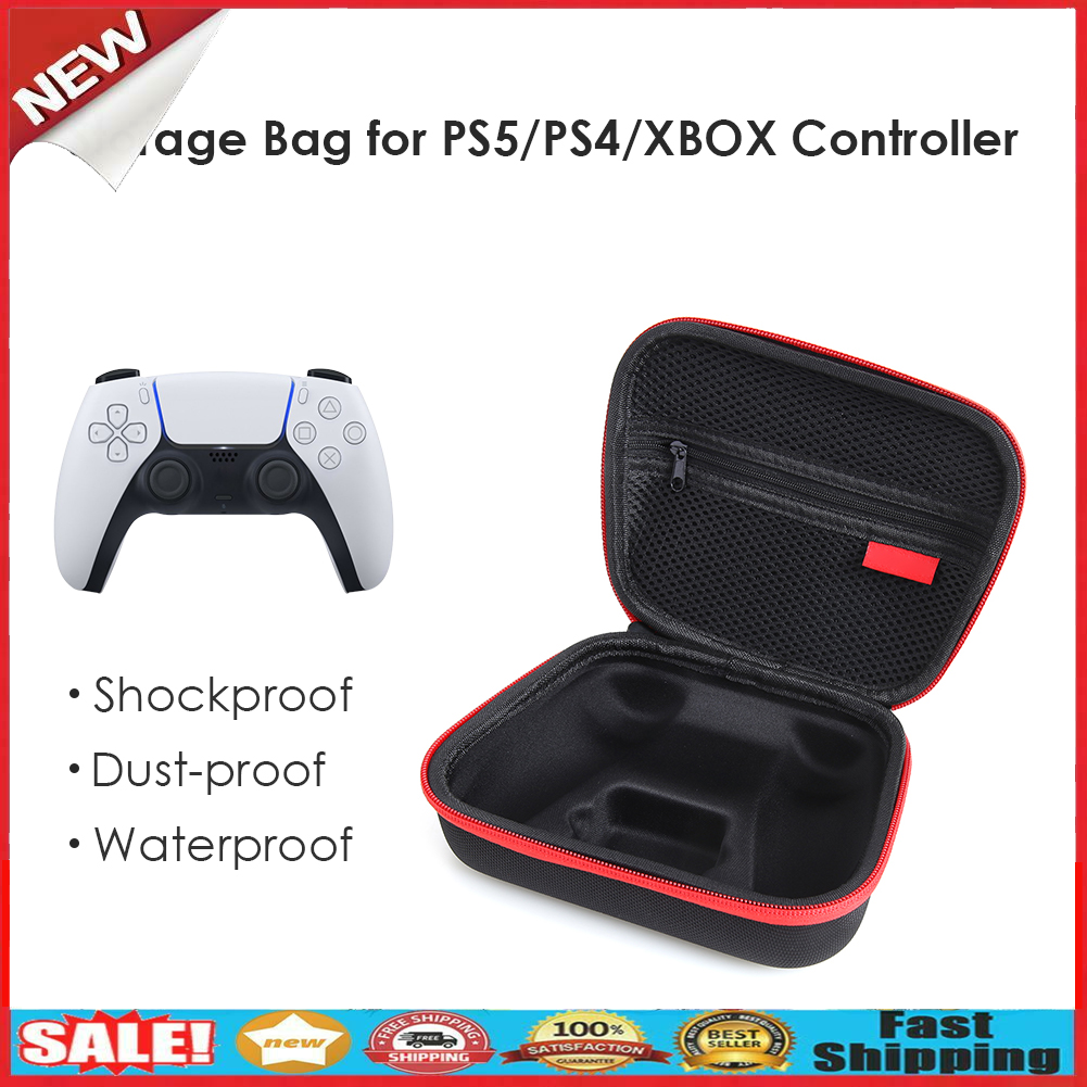 Gamepad Carrying Bag EVA Protective Case for PS5/PS4/XBOX/8bitdo Controller @