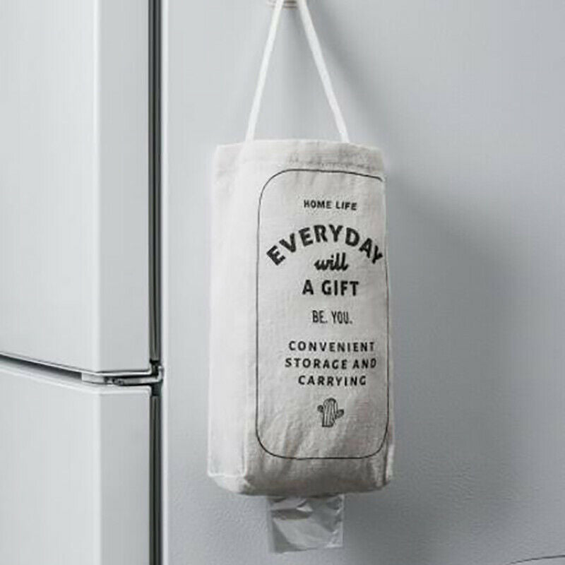 Household Items Hanging Kitchen Garbage Bag Storage Packing Organizer Org.l8