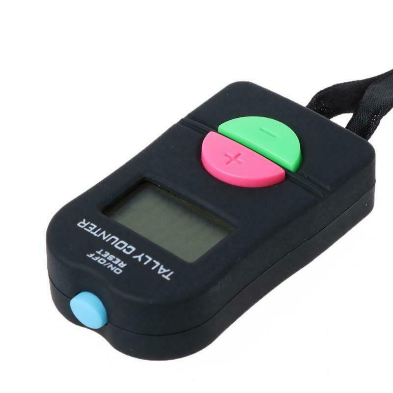 Electronic Counter Work Count Person Flow Point Device Manual Chanting Display