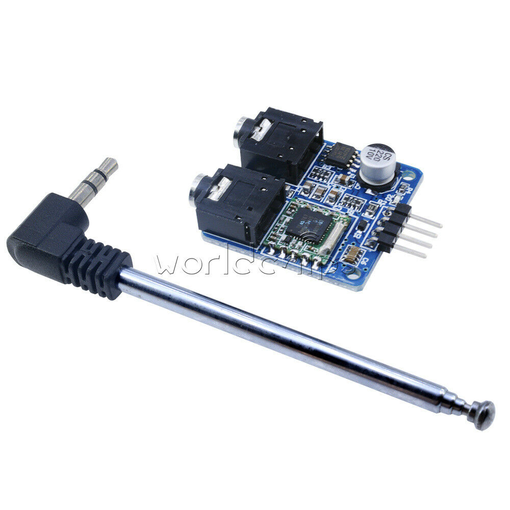 76-108MHZ TEA5767 FM Stereo Radio Module + Cable Antenna for Arduino