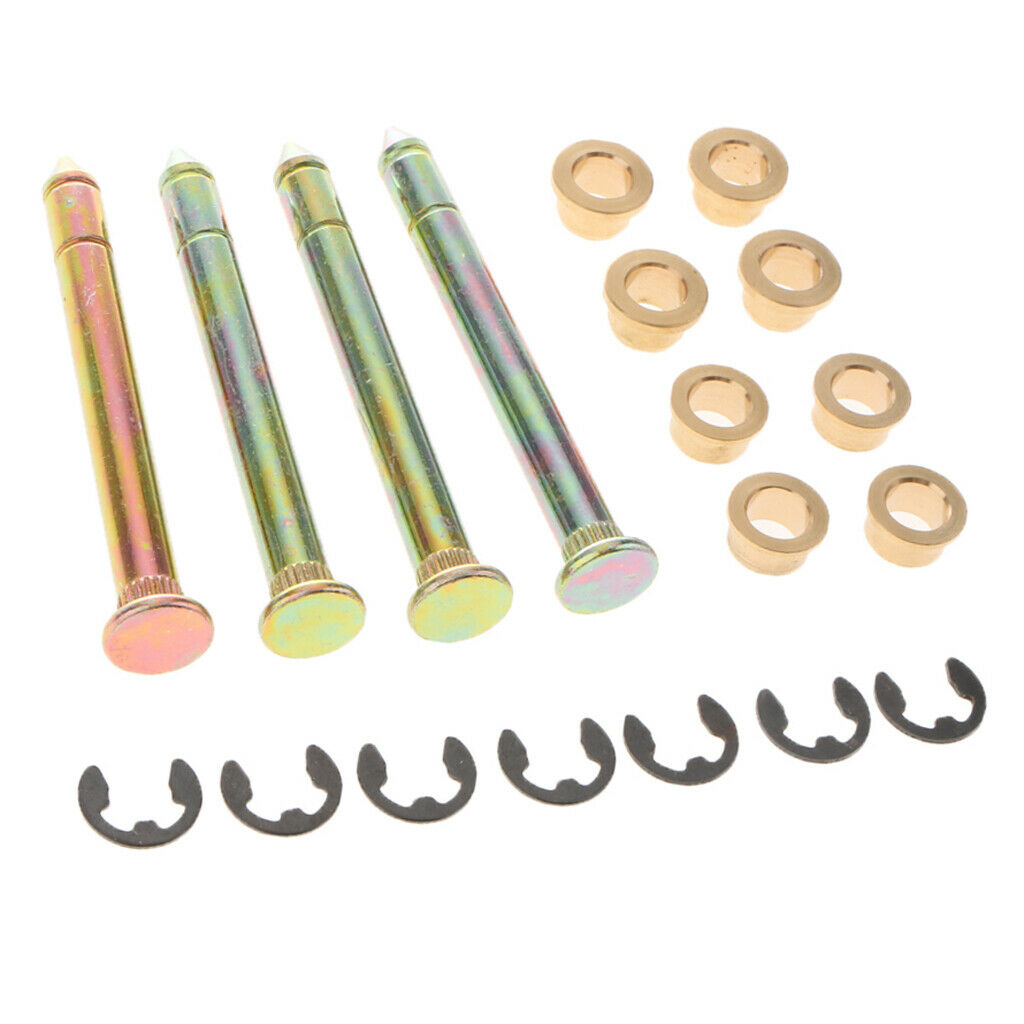 Set Door Hinge Pins Pin Bushing Kit Fits For Ford Truck SUV F150 F250 F350