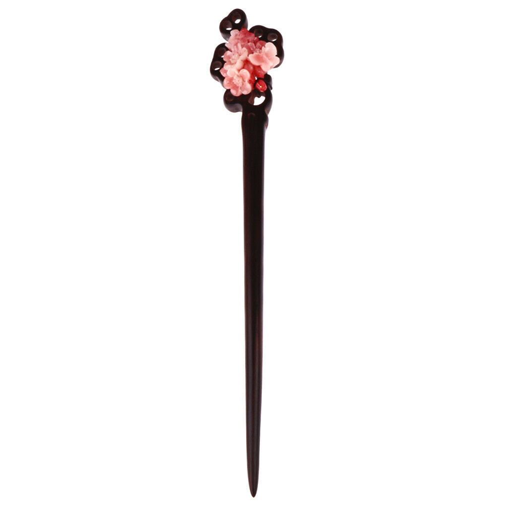Ladies Ebony Wood Hair Chopsticks Hair Stick Hair Accessories Pin Casual Women -