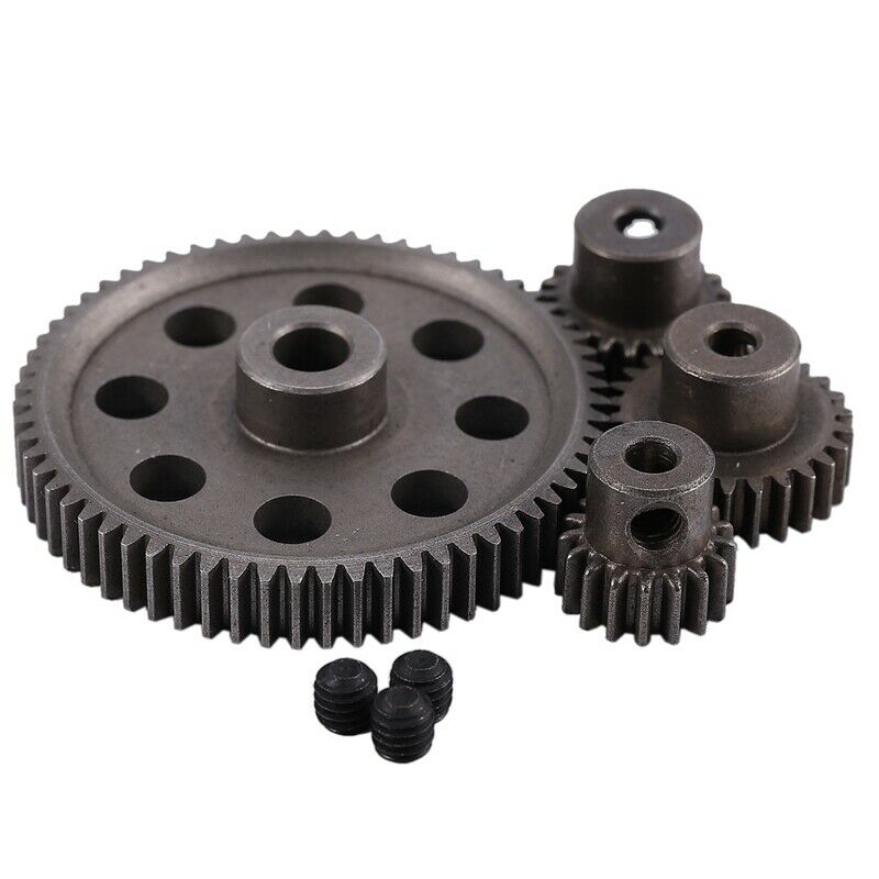 Diff Differential Main Metal Spur Gear 64T 17T 21T 26T Motor Gear RC Car Part L9