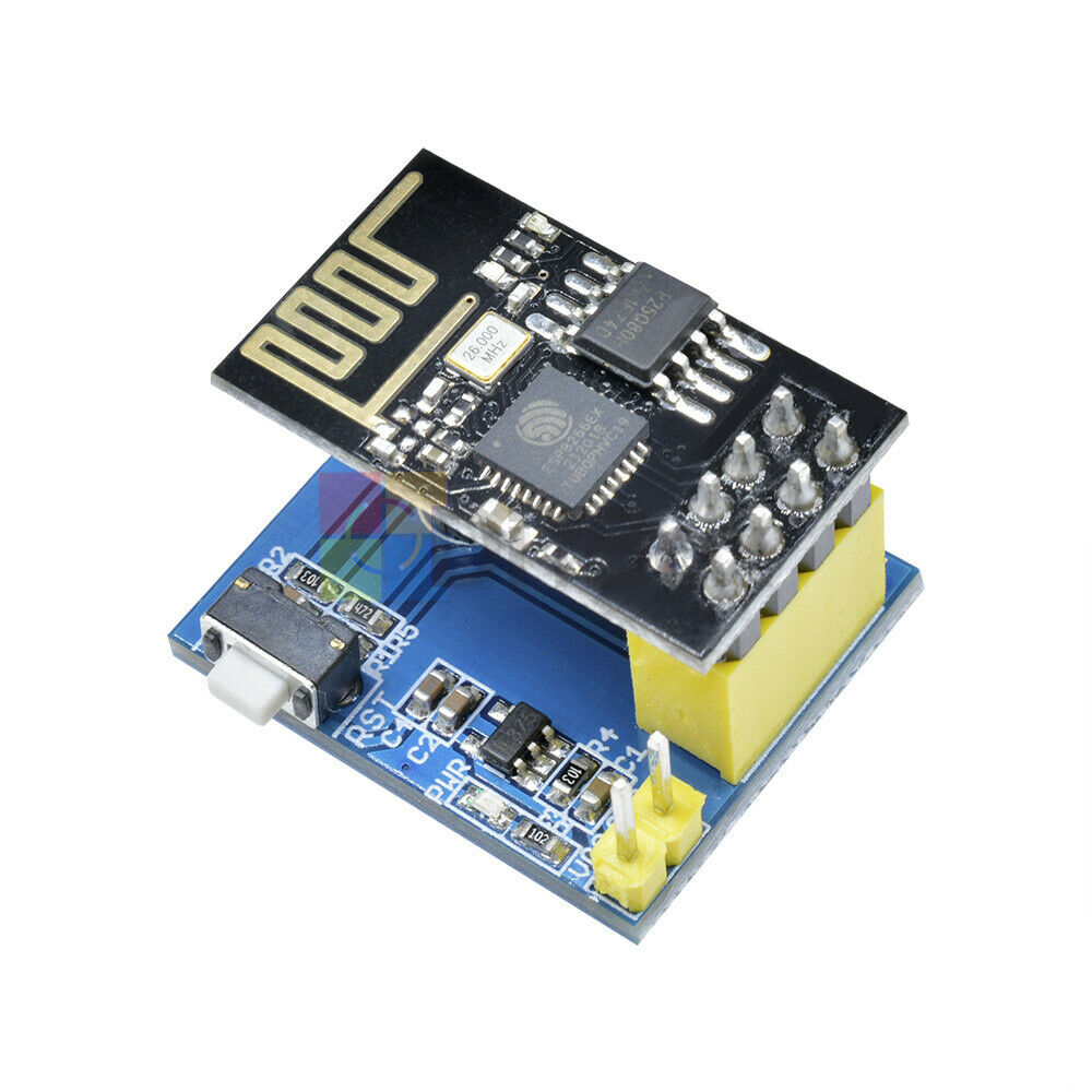 ESP8266 ESP-01 Wireless WIFI Transceiver Board DS18B20 Temperature Sensor Module