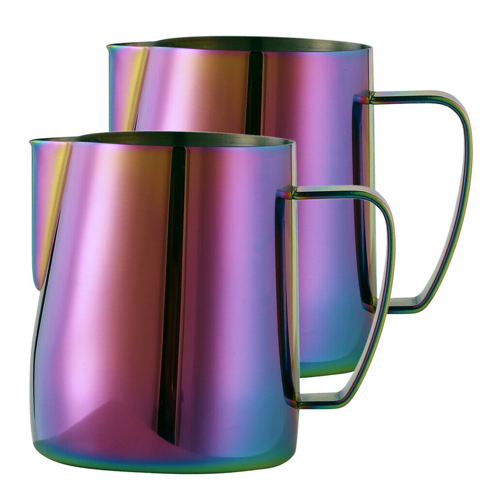 350ml Milk Pitcher, Stainless Steel Espresso Pitcher Latte Frothing Pitcher