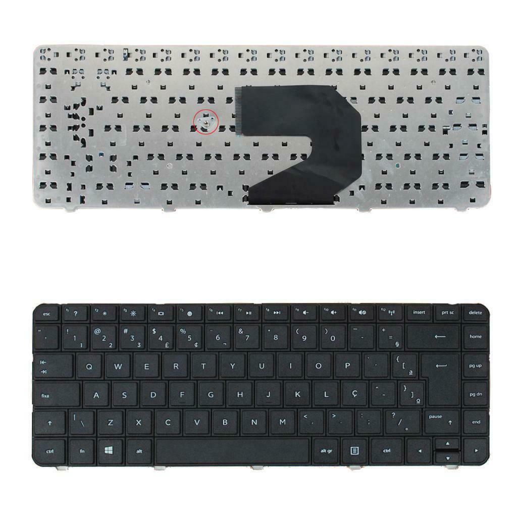 Replacement Portuguese Portable Keyboard For  Pavilion G4 G43 G4-1000, Black
