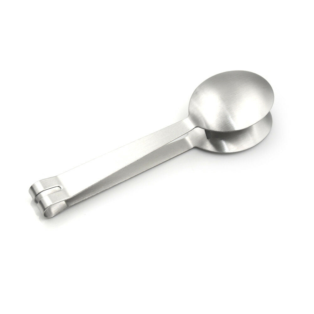 Stainless Steel Teabag Tongs Tea Bag Squeezer Holder Herb Grip Kitchen To.l8