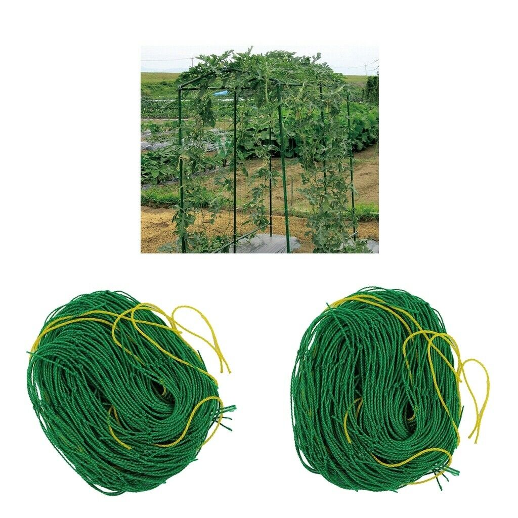 Set of 2 Durable Plant Trellis Netting Vine Trellis Net for Climbing Plants