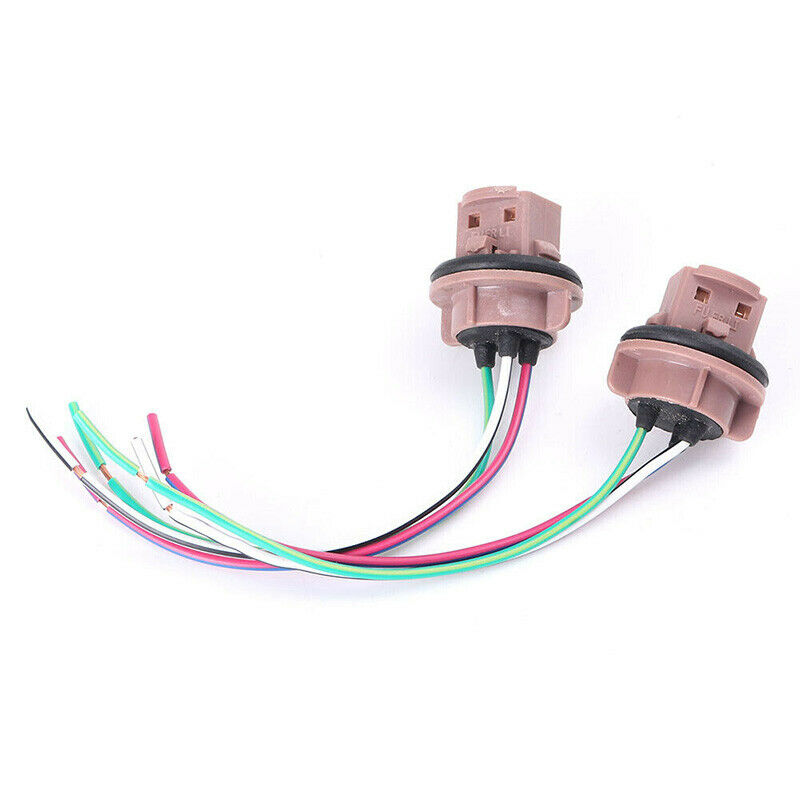 T20 7443 Bulbs Socket Brake Turn Signal Light Harness Wire LED Tail Plug .l8