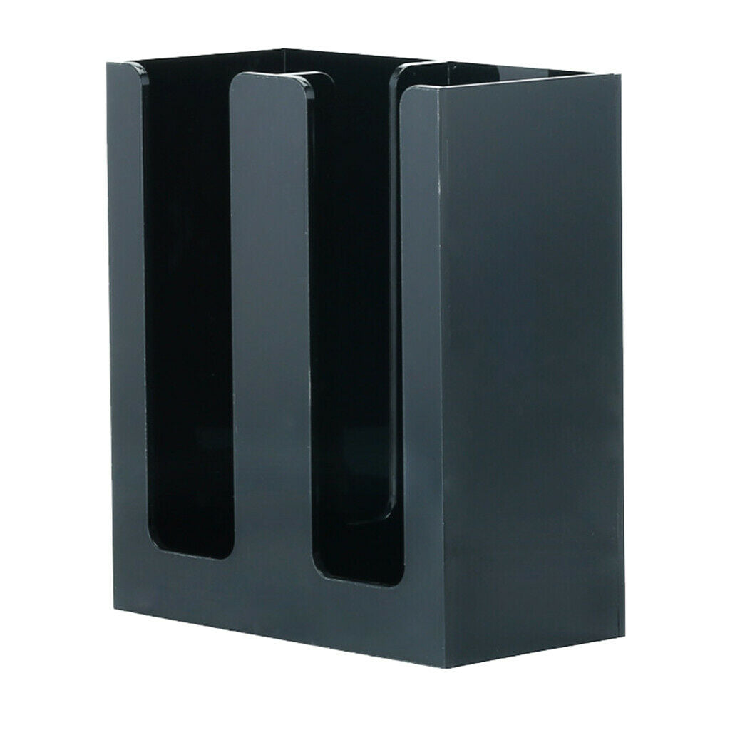 2X Upright Coffee Cup and Lid Organizer Holder Paper Cup Dispenser for Cafe