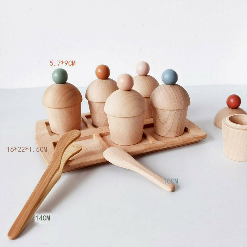 Kids Clip Beads Rainbow Cup Multicolor Wooden Educational Toys for Kids