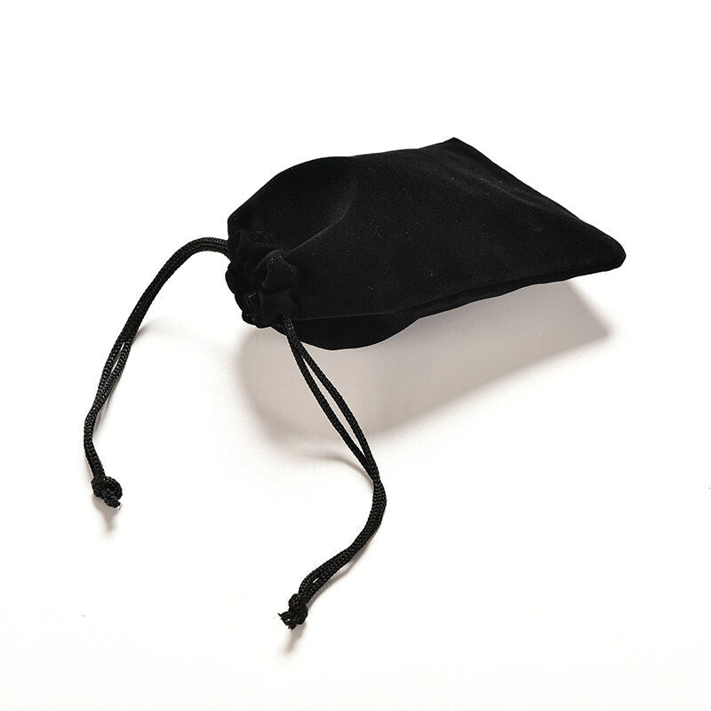 2X Jewelry Bag Black Velvet Necklace Ring Earrings Storage Bag Display Bag.l8